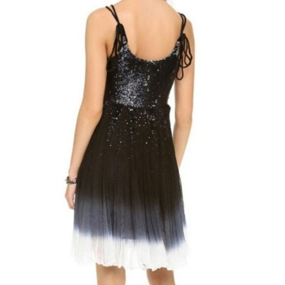 Free People Daydream Supernova Size 6 Ombre Sequin Dress - Picture 2 of 7